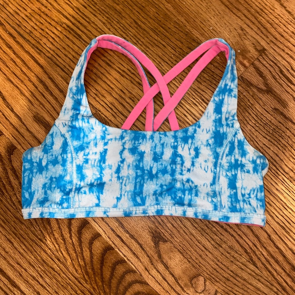 ivivva reversible bra size 14
